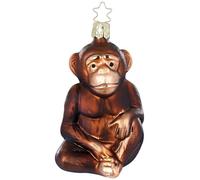 Inge-glas Décoration de Noël - Singe - Verre - 10 cm