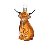 Inge-glas - Décoration de sapin de Noël - Buffle - Verre - Dimensions : 11 cm