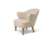 Ingeborg Fauteuil Chêne Naturel/Boutons Végétaux/0001 Beige