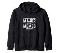 Ingénierie aérospatiale Major by Day Memes by Night Astronauts Sweat à Capuche