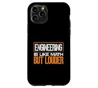 Ingénierie comme Les mathématiques mais Plus Fort ingénieur drôle Coque pour iPhone 11 Pro