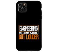 Ingénierie comme Les mathématiques mais Plus Fort ingénieur drôle Coque pour iPhone 11 Pro Max