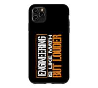 Ingénierie comme Les mathématiques mais Plus Fort ingénieur drôle Coque pour iPhone 11 Pro Max