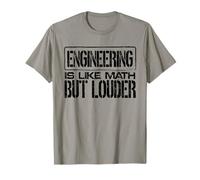 Ingénierie comme Les mathématiques mais Plus Fort ingénieur drôle T-Shirt