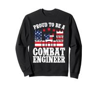 Ingénierie de Combat Corps des ingénieurs Fiers ingénieurs de Combat Sweatshirt