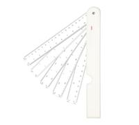 Ingénierie De Pliage À L'échelle En Forme D' ' Métrique Multifonctionnelle Pour ' Pour 'architecte Et 'ingénieur Dessin 'outil Mesure Claire