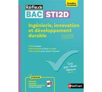 Ingénierie, innovation et développement durable - Enseignement de spécialité 1re/Tale STI2D - N° 9 - Gwenola Launay - Nathan - broché - Scolaire / Universitaire