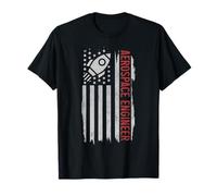 Ingénieur aérospatial Drapeau américain Ingénierie Patriotique T-Shirt