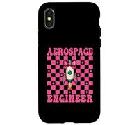 Ingénieur aérospatial Ingénierie Aéronautique Rocket Girl Mom Coque pour iPhone X/XS