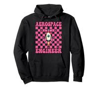 Ingénieur aérospatial Ingénierie Aéronautique Rocket Girl Mom Sweat à Capuche