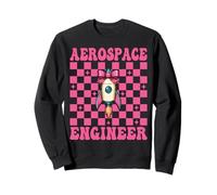 Ingénieur aérospatial Ingénierie Aéronautique Rocket Girl Mom Sweatshirt