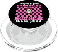Ingénieur aérospatial It's Not Like It's Rocket Science Girl PopSockets PopGrip pour MagSafe
