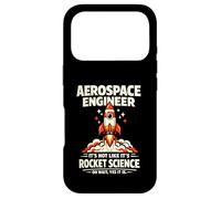 Ingénieur aérospatial Rocket Science Oh Wait Yes It is Design Coque pour iPhone 17 Pro