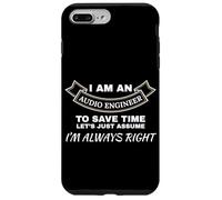 Ingénieur Audio Always Right Sound Tech Mixing Coque pour iPhone 7 Plus/8 Plus
