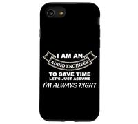 Ingénieur Audio Always Right Sound Tech Mixing Coque pour iPhone SE (2020) / 7/8