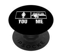Ingénieur Audio Fière Femme drôle producteur de Musique PopSockets PopGrip Adhésif