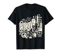 Ingénieur chimiste Evolution Conception de processus industriels T-Shirt