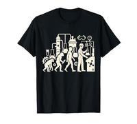 Ingénieur chimiste Evolution Laboratoire Science Design T-Shirt