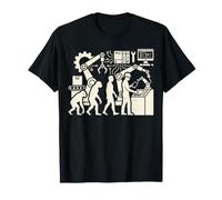 Ingénieur d'automatisation PLC Evolution Travail de robotique Industrielle T-Shirt