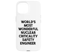 Ingénieur de sécurité nucléaire le plus merveilleux au monde Coque pour iPhone 15