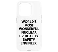 Ingénieur de sécurité nucléaire le plus merveilleux au monde Coque pour iPhone 15 Pro