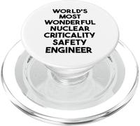 Ingénieur de sécurité nucléaire le plus merveilleux au monde PopSockets PopGrip pour MagSafe