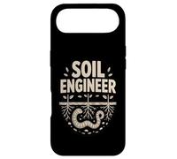 Ingénieur de Sol pour Jardinier Biologique Racines de vers de Terre Coque pour iPhone Air