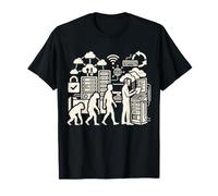 Ingénieur de Support Cloud Evolution Cloud Computing IT Design T-Shirt
