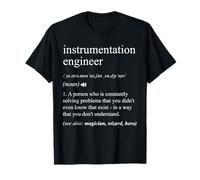 Ingénieur en Instrumentation Définition du Travail Ingénierie Amusante T-Shirt