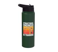 Ingénieur en structure en formation Ingénieur en structure Stainless Steel Insulated Water Bottle
