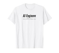Ingénieur IA construisant l'intelligence de Demain T-Shirt