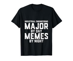 Ingénieur Industriel Major by Day Memes by Night Engineer T-Shirt