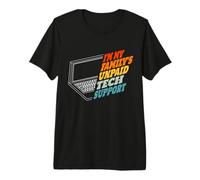 Ingénieur Informatique Amusant Im My Family's Unpaid Tech Support T-Shirt Haut de Gamme