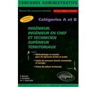 Ingénieur Ingénieur en chef et Technicien supérieur territoriaux, Concours externes Catégories A et B