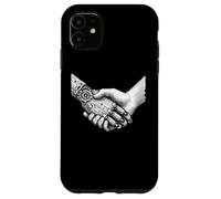 Ingénieur Intelligence Artificielle de poignée de Main de Robot IA Humain Coque pour iPhone 11