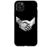 Ingénieur Intelligence Artificielle de poignée de Main de Robot IA Humain Coque pour iPhone 11 Pro Max