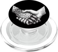 Ingénieur Intelligence Artificielle de poignée de Main de Robot IA Humain PopSockets PopGrip pour MagSafe