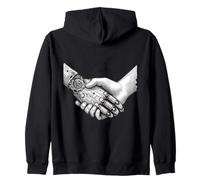 Ingénieur Intelligence Artificielle de poignée de Main de Robot IA Humain Sweat à Capuche