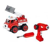 Buki - 9022 - Camion de pompier rc, Multicolore.