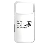 Ingénieur Logiciel de Support Technique Non rémunéré de Tech I'm My Family Coque pour iPhone 17 Pro