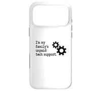 Ingénieur Logiciel de Support Technique Non rémunéré de Tech I'm My Family Coque pour iPhone 17 Pro Max