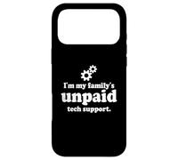 Ingénieur Logiciel IT Guy I'm My Family's Unpaid Tech Support Coque pour iPhone 17 Pro Max