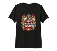 Ingénieur Ma Pompe à Incendie Mes règles | Appel des T-Shirt Haut de Gamme