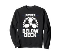 Ingénieur Maritime Salle des Moteurs Ingénieur Navire Génie Maritime Sweatshirt