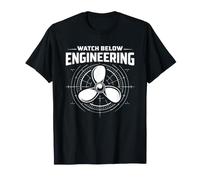 Ingénieur Maritime Salle des Moteurs Ingénieur Navire Génie Maritime T-Shirt