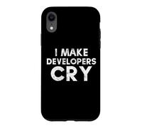 Ingénieur QA drôle et Chef de Projet, Je Fais pleurer Les développeurs Coque pour iPhone XR