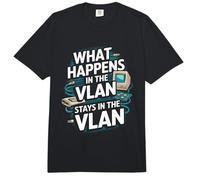 Ingénieur réseau Amusant : ce Qui se Passe dans Le VLAN Comfort Colors Adult Heavyweight T-Shirt