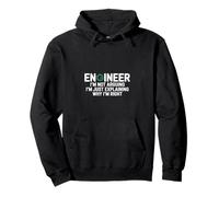 Ingénieur Sayin Not Arguing I'm Explaining Women Men Sweat à Capuche