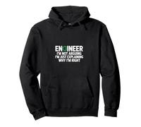 Ingénieur Sayin Not Arguing I'm Explaining Women Men Sweat à Capuche