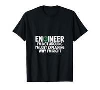 Ingénieur Sayin Not Arguing I'm Explaining Women Men T-Shirt